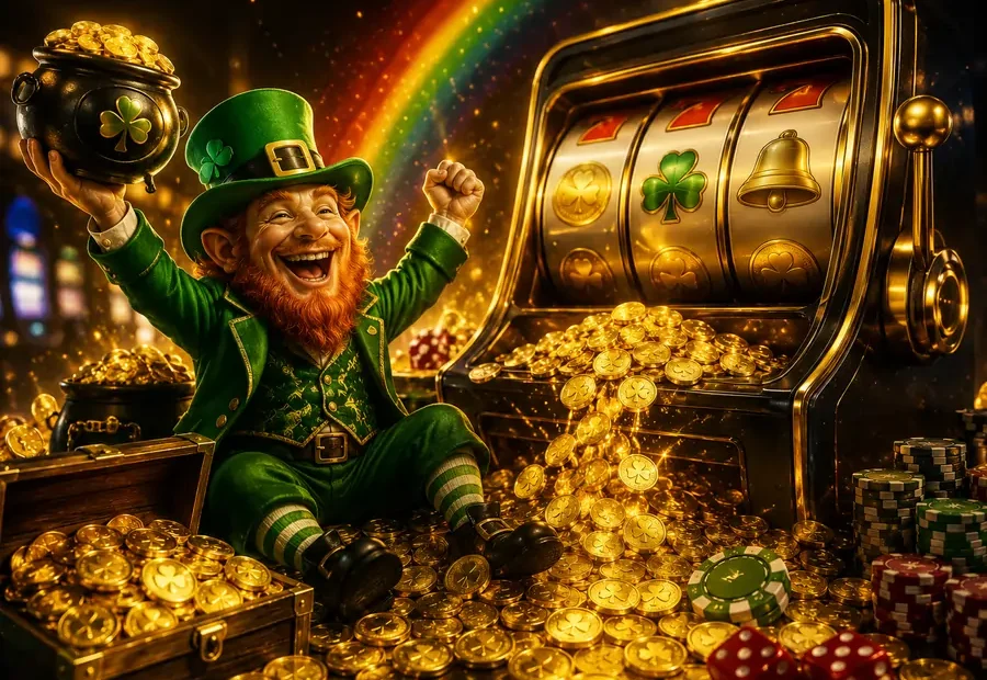 Leprechaun gold and casino jackpots